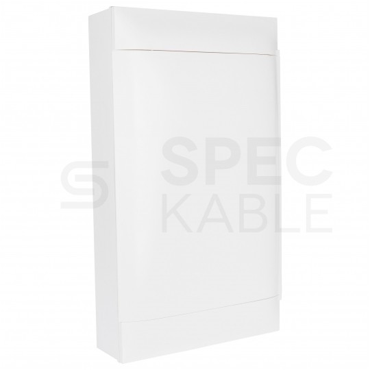 Rozdzielnica natynkowa PRACTIBOX 3x12 modułów IP40 532x324x76mm drzwi pełne LEGRAND