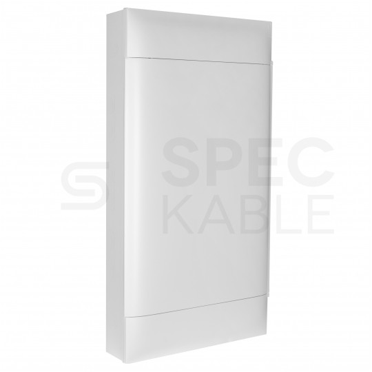 Rozdzielnica natynkowa PRACTIBOX 4x18 modułów IP40 762x432x76mm drzwi pełne LEGRAND