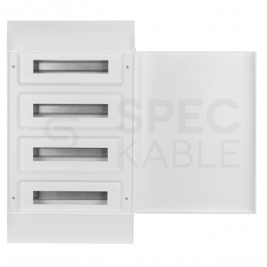Rozdzielnica natynkowa PRACTIBOX 4x18 modułów IP40 762x432x76mm drzwi pełne LEGRAND