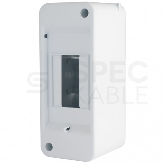 Rozdzielnica natynkowa S-3 1x3 moduły IP20 76x140x67mm bez drzwi INCOBEX