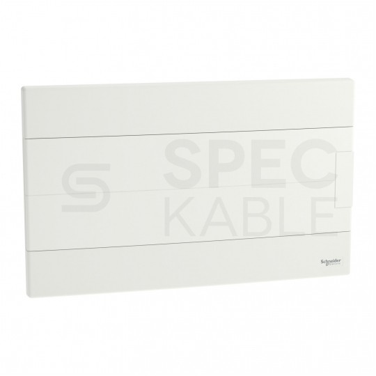 Rozdzielnica obudowa modułowa podtynkowa 1x18 drzwi białe Easy9 400x245x99mm IP40 Schneider