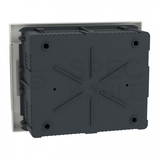 Rozdzielnica obudowa modułowa podtynkowa 1x8 drzwi transparentne Easy9 215x170x96,5mm IP40 Schneider