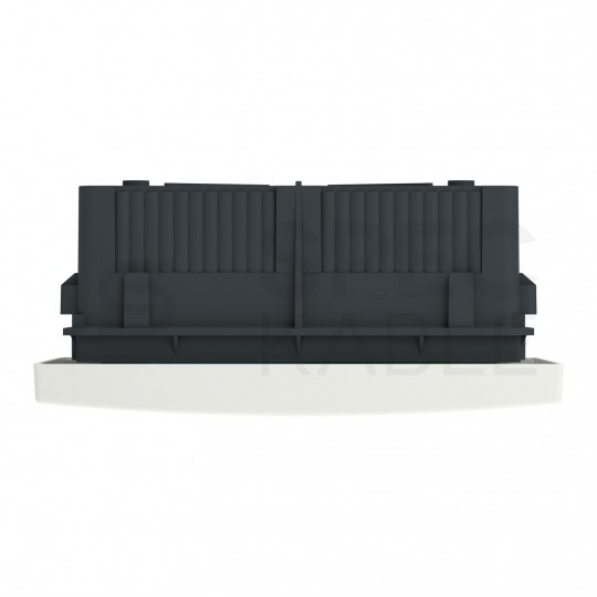 Rozdzielnica obudowa modułowa podtynkowa 1x8 drzwi transparentne Easy9 215x170x96,5mm IP40 Schneider