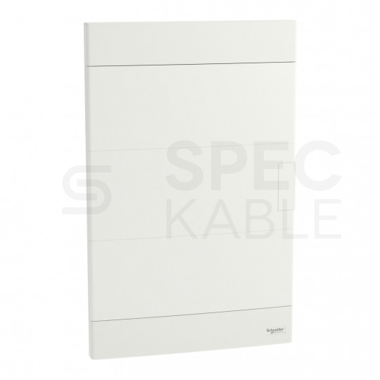 Rozdzielnica obudowa modułowa podtynkowa 3x12 drzwi białe Easy9 300x470x99mm IP40 Schneider