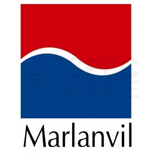 Rozdzielnica podtynkowa 2x12 moduły IP40 314x400x105mm plastikowa bezhalogenowa czarna drzwi transparentne dymne Marlanvil