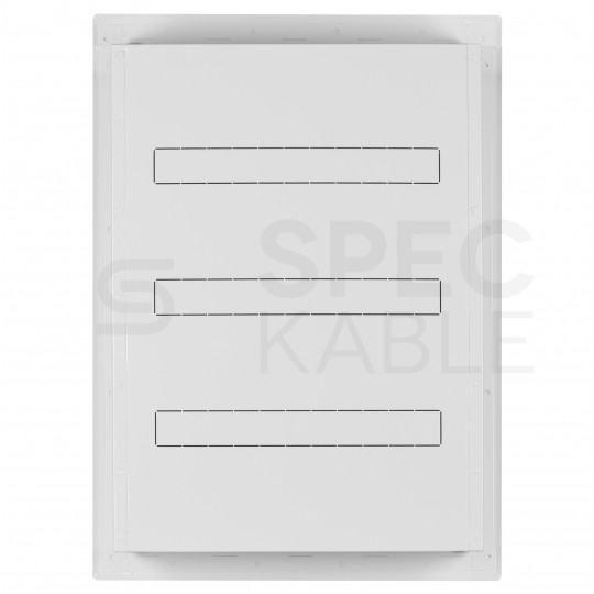 Rozdzielnica podtynkowa metalowa 3x18 modułów IP30 (400V AC) 585x415x130mm drzwi pełne KOLE SYSTEMS