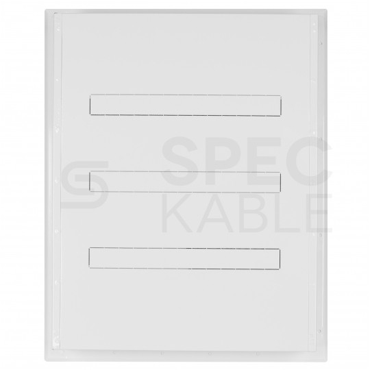 Rozdzielnica podtynkowa metalowa 3x24 modułów IP30 (400V AC) 665x523x130mm drzwi pełne KOLE SYSTEMS