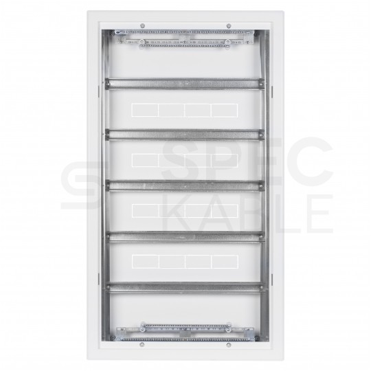 Rozdzielnica podtynkowa metalowa 5x24 modułów IP30 (400V AC) 965x523x130mm drzwi pełne KOLE SYSTEMS