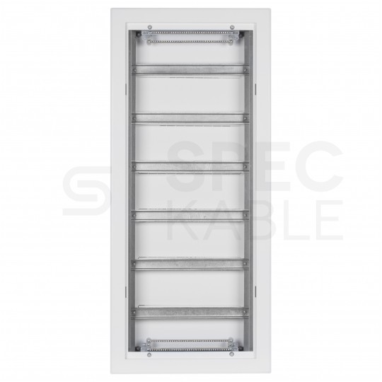 Rozdzielnica podtynkowa metalowa 6x18 modułów IP30 (400V AC) 1035x415x130mm drzwi pełne KOLE SYSTEMS