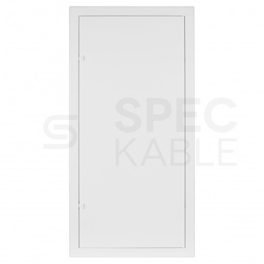 Rozdzielnica podtynkowa metalowa 6x24 modułów IP30 (400V AC) 1115x523x130mm drzwi pełne KOLE SYSTEMS