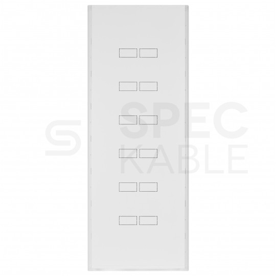 Rozdzielnica podtynkowa metalowa 7x18 modułów IP30 (400V AC) 1185x415x130mm drzwi pełne KOLE SYSTEMS