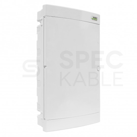 Rozdzielnica podtynkowa PNF 3x12 modułów IP40 (400V AC) 282x479x99mm plastikowa drzwi pełne NOARK