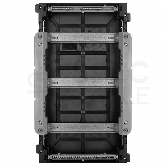 Rozdzielnica podtynkowa PRACTIBOX 3x12 modułów IP40 531x324x72mm drzwi transparentne dymne LEGRAND