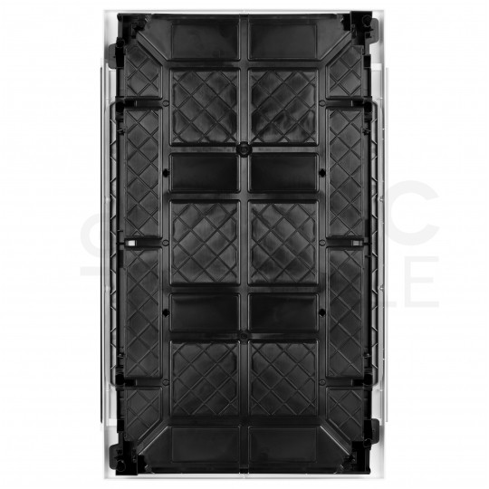 Rozdzielnica podtynkowa PRACTIBOX 3x12 modułów IP40 531x324x72mm drzwi transparentne dymne LEGRAND