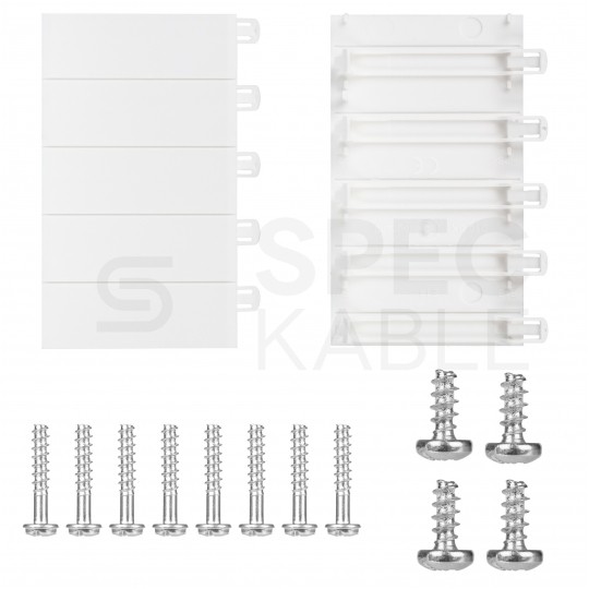Rozdzielnica podtynkowa PRACTIBOX 3x18 modułów IP40 611x432x72mm drzwi transparentne dymne LEGRAND
