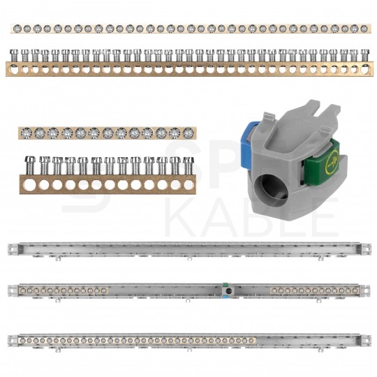 Rozdzielnica podtynkowa PRACTIBOX 3x18 modułów IP40 611x432x72mm drzwi transparentne dymne LEGRAND
