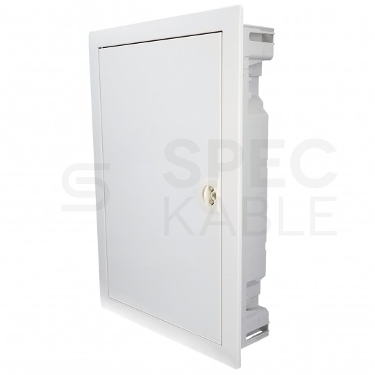 Rozdzielnica podtynkowa VOLTA 2x12 modułów IP30 505,5x348x98mm drzwi pełne HAGER