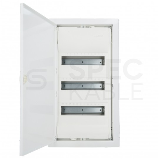 Rozdzielnica podtynkowa VOLTA 3x12 modułów IP30 630,5x348x89mm drzwi pełne HAGER