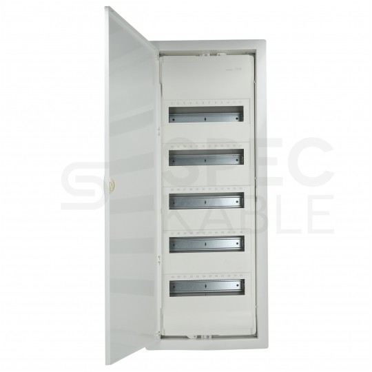 Rozdzielnica podtynkowa VOLTA 5x12 modułów IP30 880x348x94,5mm drzwi pełne HAGER