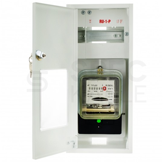 Rozdzielnica uniwersalna licznikowa 1-fazowa plombowana IP30 natynkowa głęboka biała RU-1-P Karwasz