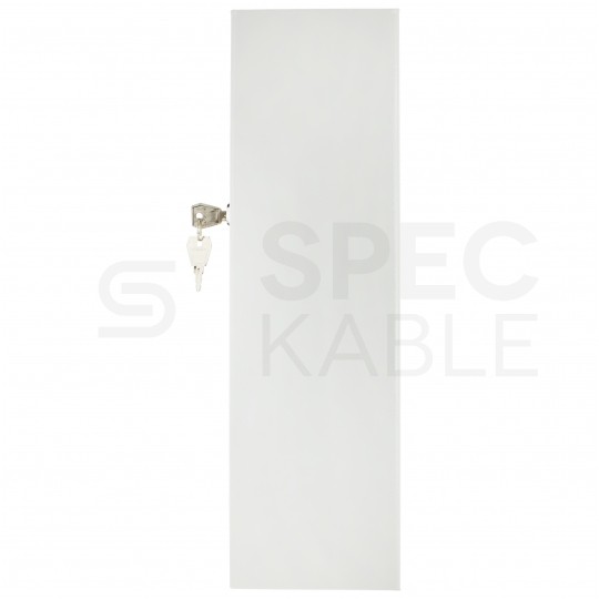 Rozdzielnica uniwersalna licznikowa 1-fazowa plombowana IP30 natynkowa płytka biała RU-1-P Karwasz