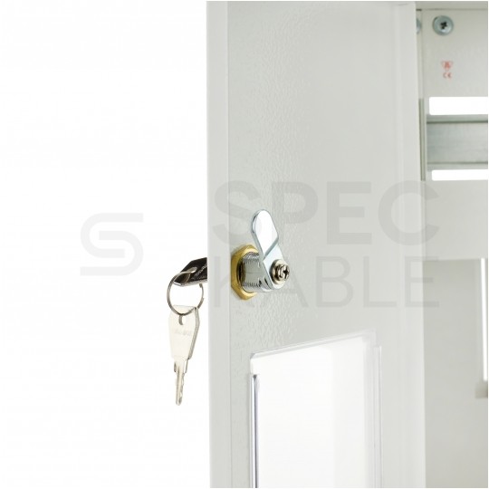 Rozdzielnica uniwersalna licznikowa 1-fazowa plombowana IP30 natynkowa płytka biała RU-1-P Karwasz