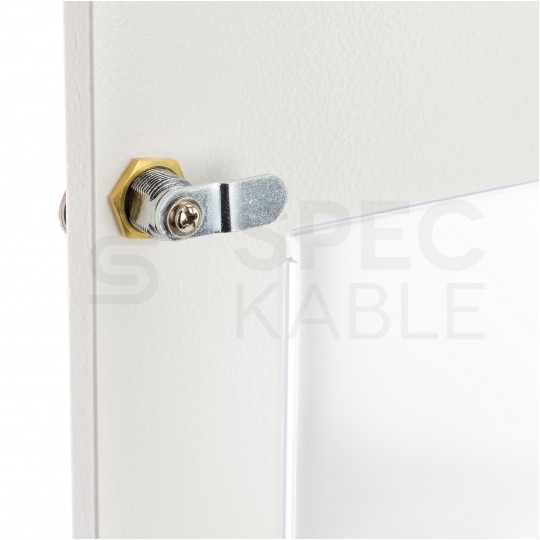 Rozdzielnica uniwersalna licznikowa 3-fazowa plombowana IP30 natynkowa głęboka biała RU-3-P Karwasz