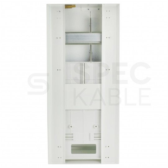 Rozdzielnica uniwersalna licznikowa 3-fazowa plombowana IP30 natynkowa głęboka biała RU-3-P Karwasz