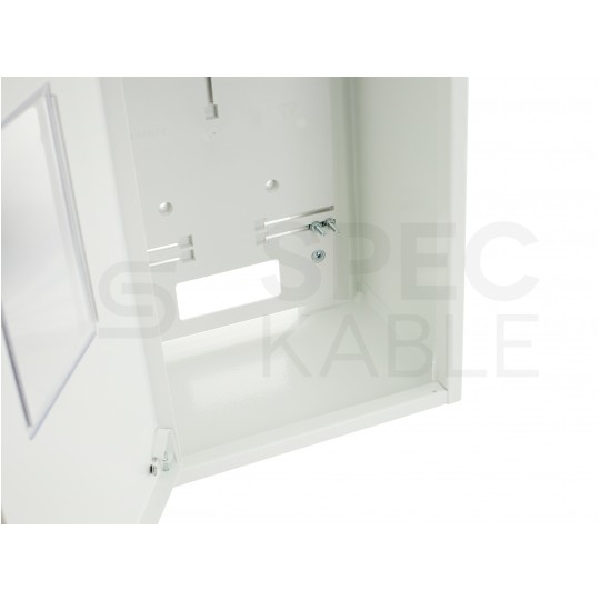 Rozdzielnica uniwersalna licznikowa 3-fazowa plombowana IP30 natynkowa głęboka biała RU-3-P Karwasz