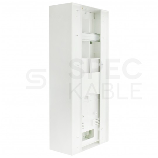 Rozdzielnica uniwersalna licznikowa 3-fazowa plombowana IP30 natynkowa płytka biała RU-3-P Karwasz