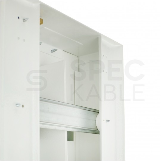 Rozdzielnica uniwersalna licznikowa 3-fazowa plombowana IP30 natynkowa płytka biała RU-3-P Karwasz