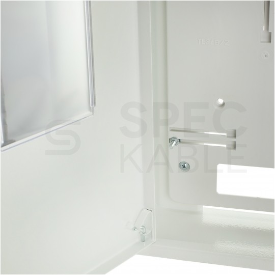 Rozdzielnica uniwersalna licznikowa 3-fazowa plombowana IP30 natynkowa płytka biała RU-3-P Karwasz