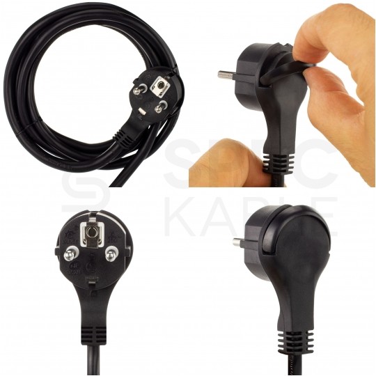 Rozgałęźnik meblowy na 3 gniazda [2P+Z] 230V 16A + 2x USB A (5V / 2,4A) okrągły aluminiowy wpuszczany w blat TETRA BOX 1,4m