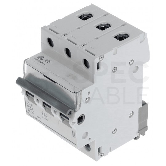 Rozłącznik izolacyjny 63A 3-biegunowy 3P (400V AC) 3-modułowy FR303 Legrand