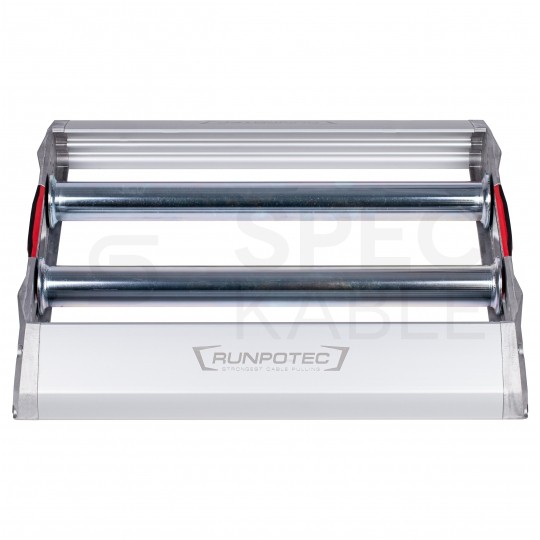 Rozwijak bębnowy do kabli i przewodów, stojak na bęben 215kg o zmiennej średnicy bębna do 1000mm PRO530 RUNPOTEC