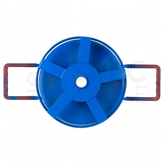 Rozwijak bębnowy stalowy do kabli i przewodów, stojak na bęben 150kg fi: 35cm TELCOLINE