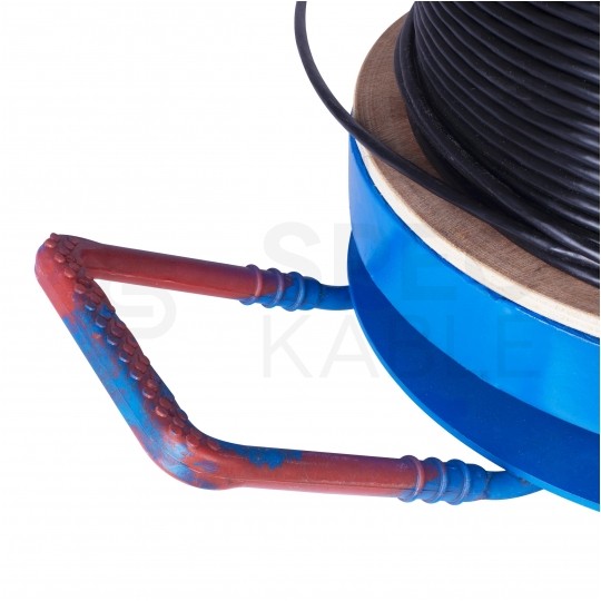 Rozwijak bębnowy stalowy do kabli i przewodów, stojak na bęben 150kg fi: 35cm TELCOLINE