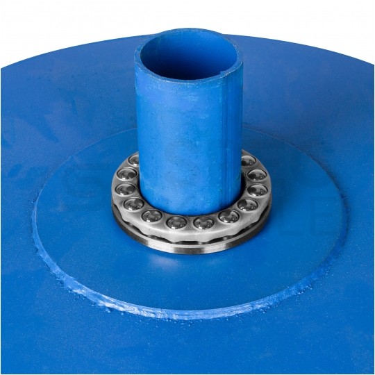 Rozwijak bębnowy stalowy do kabli i przewodów, stojak na bęben 150kg fi: 35cm TELCOLINE