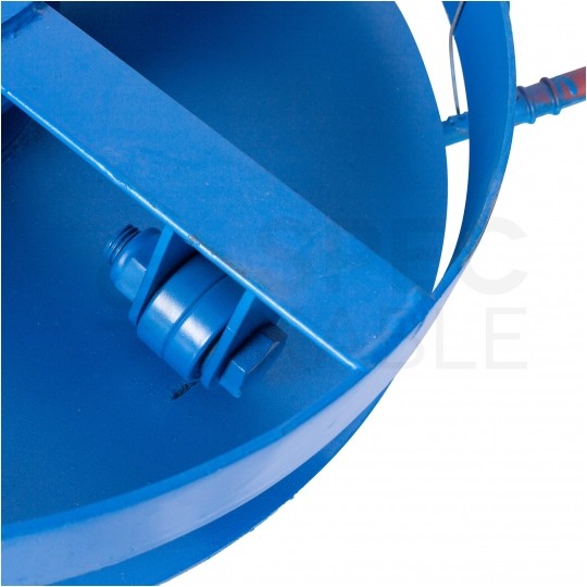 Rozwijak bębnowy stalowy do kabli i przewodów, stojak na bęben 400kg fi: 50cm TELCOLINE