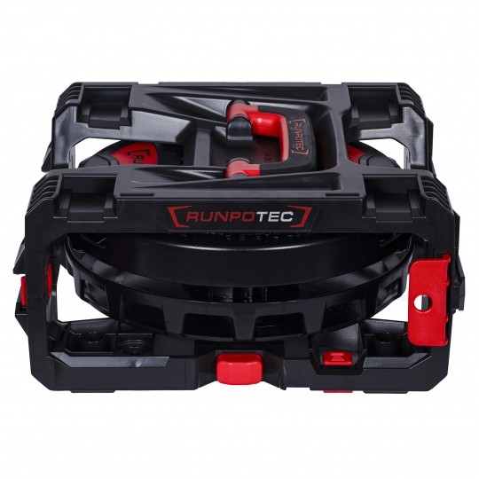 Rozwijak kasetowy do kabli i przewodów, stojak na bęben CB 260 o modułowej konstrukcji BOX RUNPOTEC