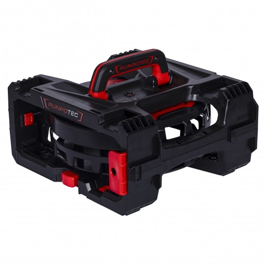 Rozwijak kasetowy do kabli i przewodów, stojak na bęben CB 260 o modułowej konstrukcji BOX RUNPOTEC