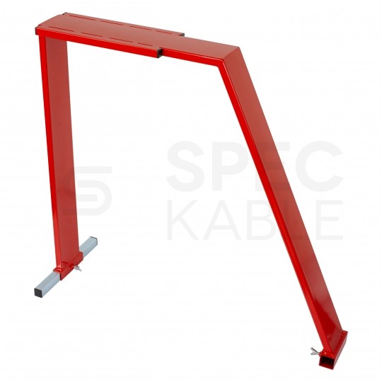 Rozwijak, odwijak stalowy ocynkowany do bednarki i drutu odgromowego z podstawą pod prościarkę fi: 80cm