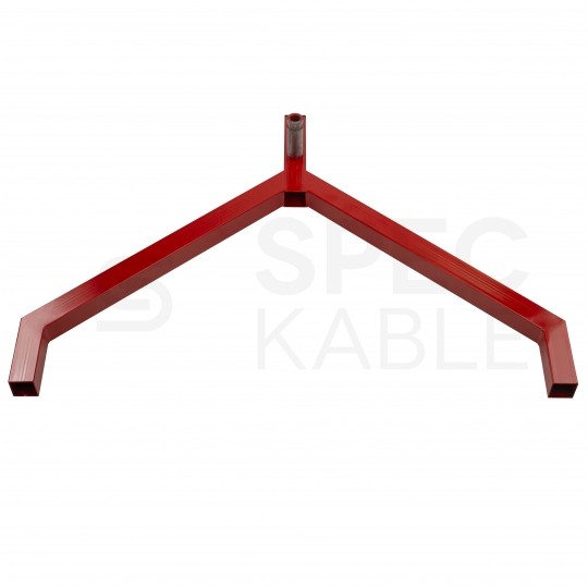 Rozwijak, odwijak stalowy ocynkowany do bednarki i drutu odgromowego z podstawą pod prościarkę fi: 80cm