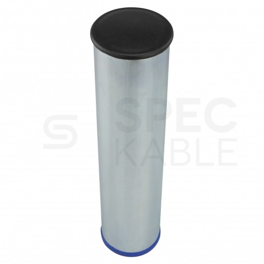 Rozwijak uniwersalny stalowy do kabli i przewodów poziomy "kołowrotek" fi: 55cm