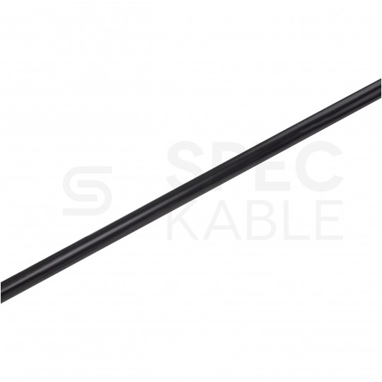 Rura elektroinstalacyjna sztywna RLM-20 gładka kielichowa 320N PVC UV czarna 2m