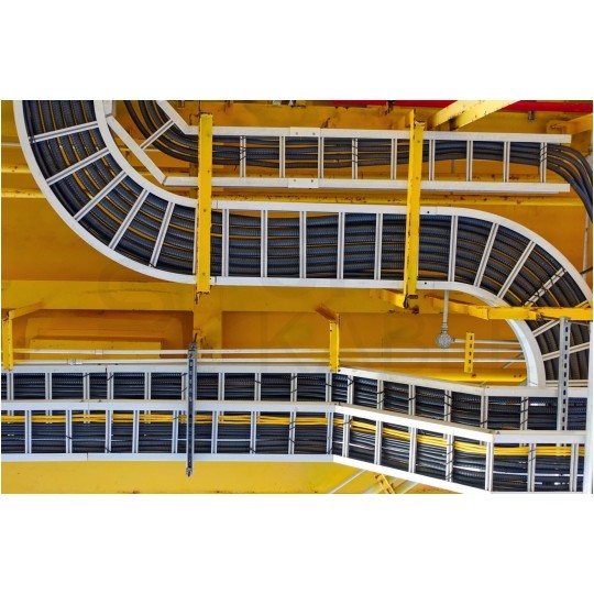 Rura karbowana elektroinstalacyjna RKSSUVP 20/16mm giętka samogasnąca peszel z pilotem 750N PVC odporny na UV grafitowy 50m