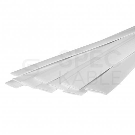 Rurka termokurczliwa RTS 19,0/9,5mm biała 1m