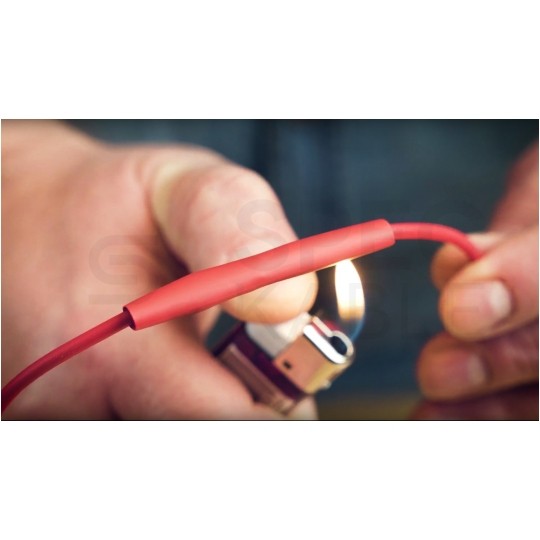 Rurka termokurczliwa RTS 19,0/9,5mm szara 1m