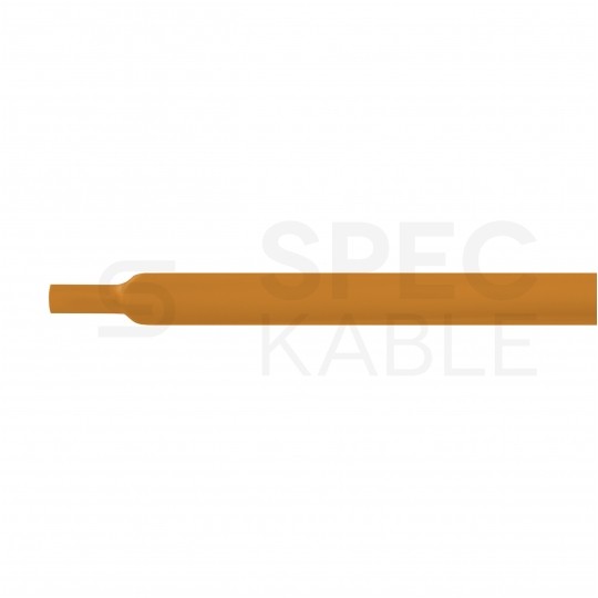 Rurka termokurczliwa RTS 2,4/1,2mm brązowa 1m