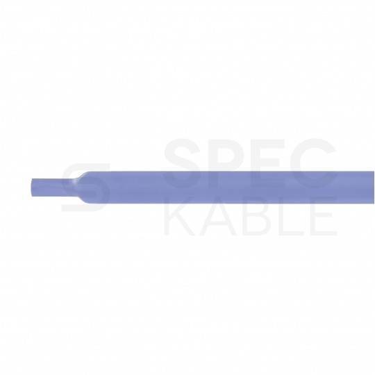 Rurka termokurczliwa RTS 4,8/2,4mm fioletowa 1m